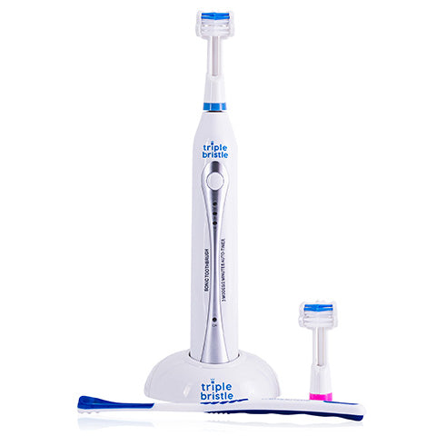 Triple Bristle | Triple Bristle | Three Sided Sonic Toothbrushes